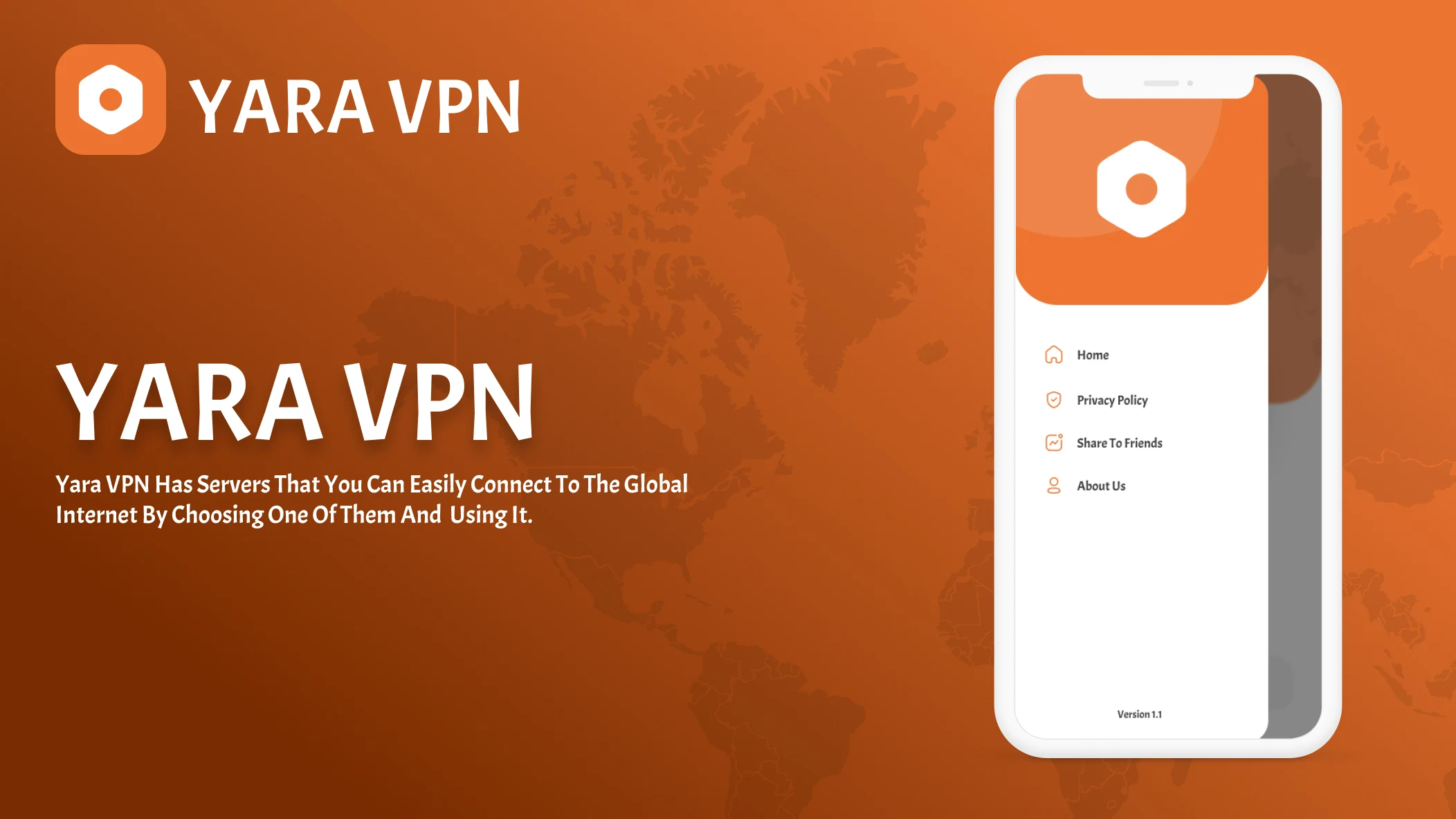 Yara VPN screenshot